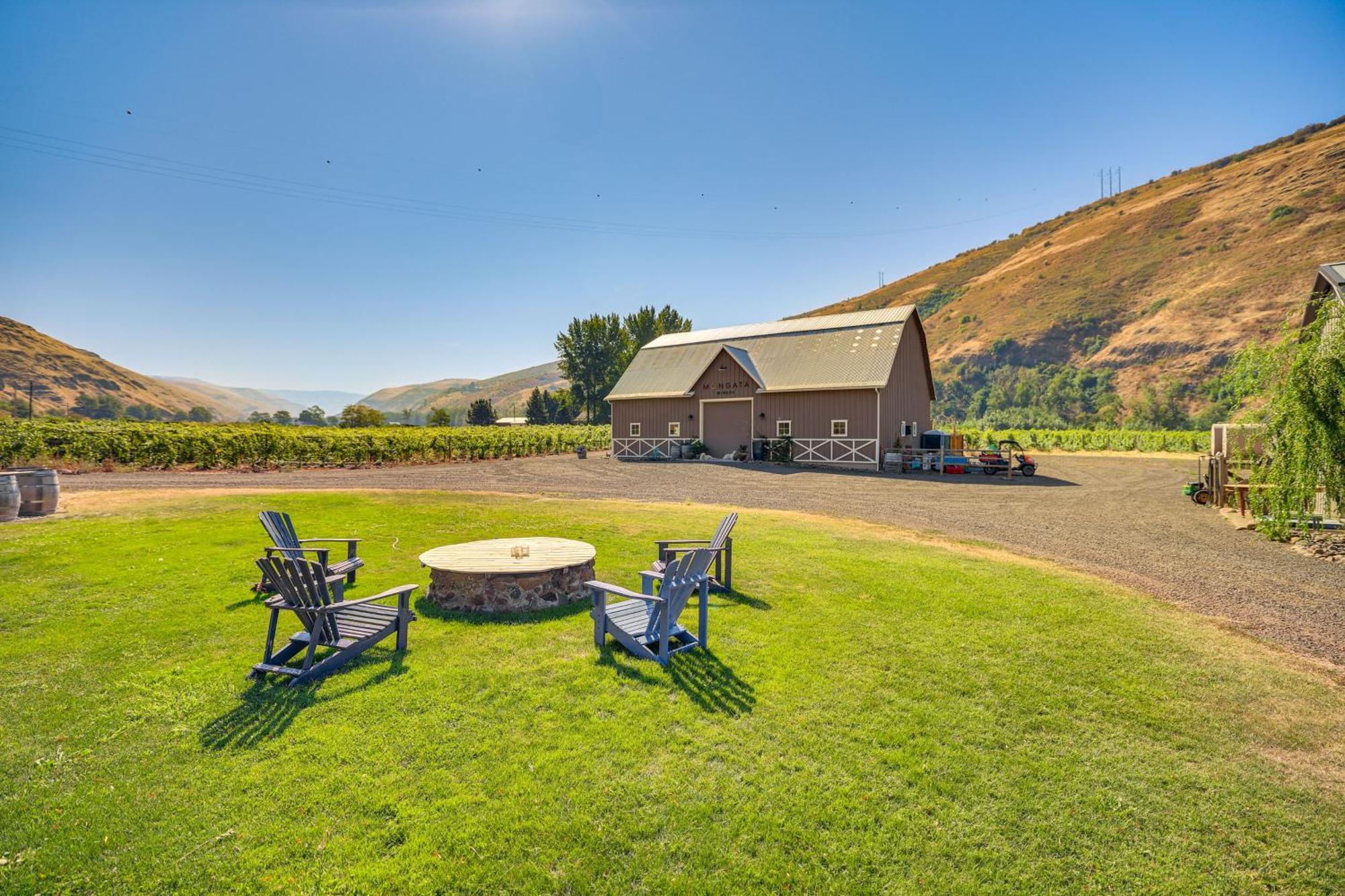 Mongata Winery Romantic Retreat On-Site Tastings! Milton-Freewater Bagian luar foto
